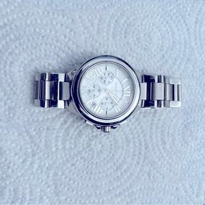 Michael Kors Bradshaw Women's Watch, Stainless Steel Chronograph Watch for Women